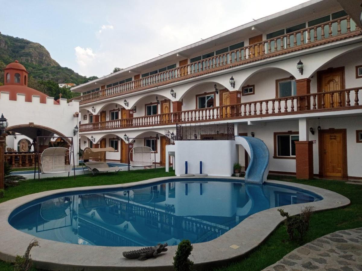 Hotel Leyenda Del Tepozteco Tepoztlan Exterior photo