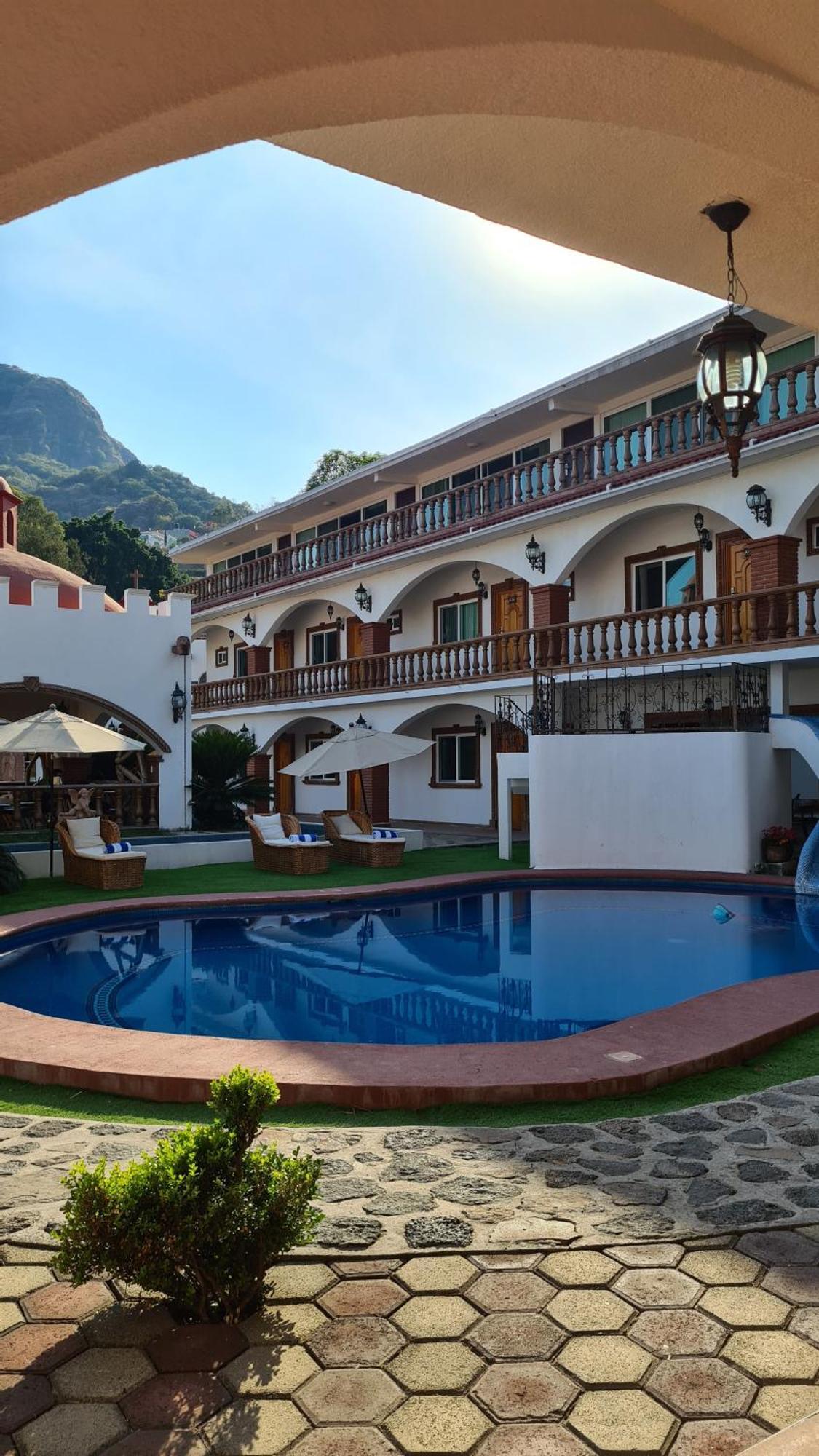 Hotel Leyenda Del Tepozteco Tepoztlan Exterior photo
