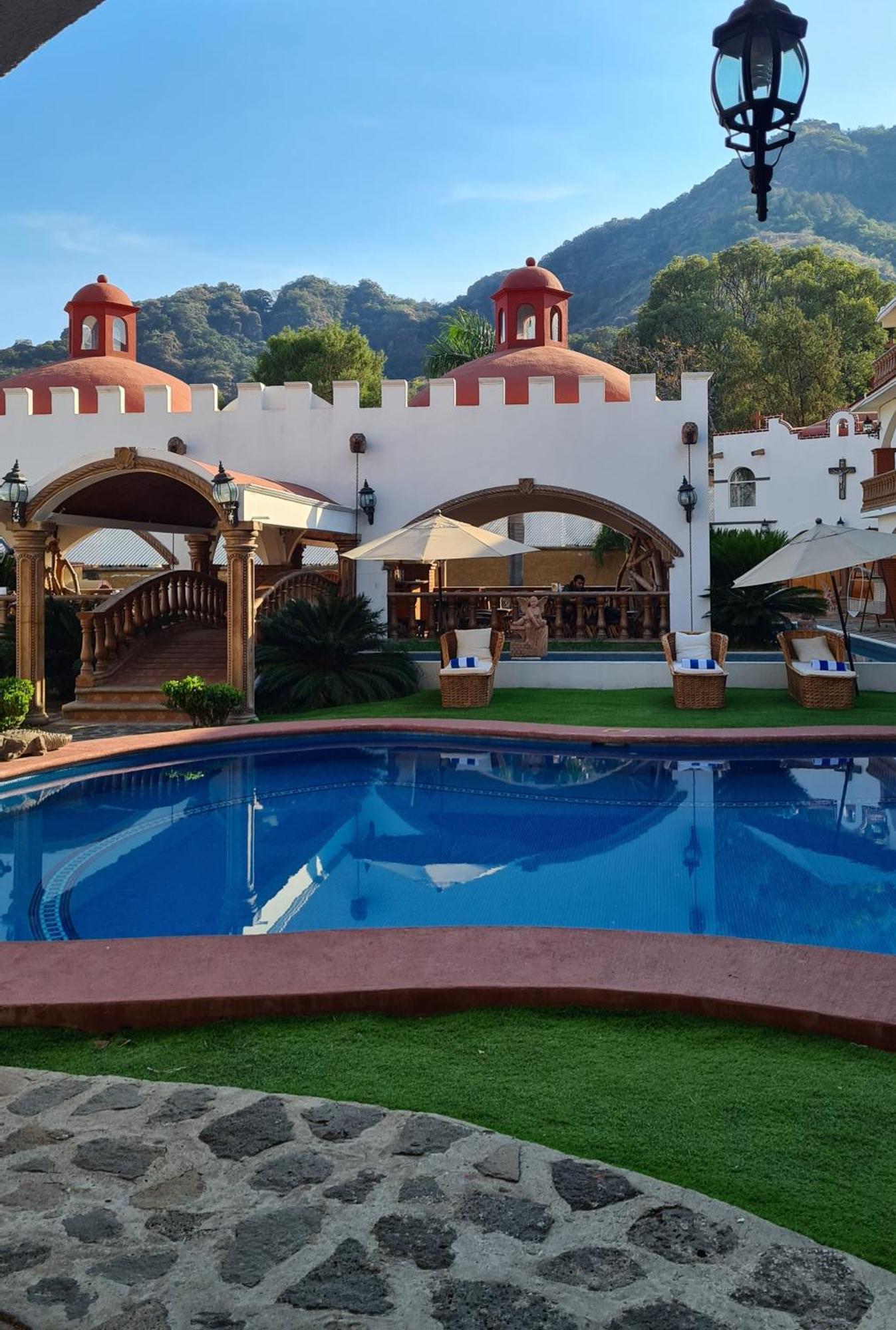 Hotel Leyenda Del Tepozteco Tepoztlan Exterior photo